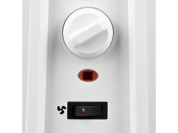 G3 Ferrari G60025, Elektrisk konvektor-romvarmer, 24 timer, Innendørs, Gulv, Hvit, Rotasjon
