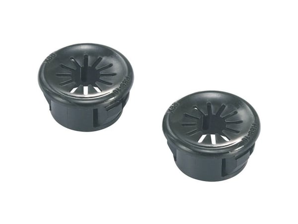 TRU COMPONENTS TC-RSBR25203 Kaapelin sisääntulo Liitännän halkaisija (max.) 20,4 mm Polyamidi Musta 100 kpl