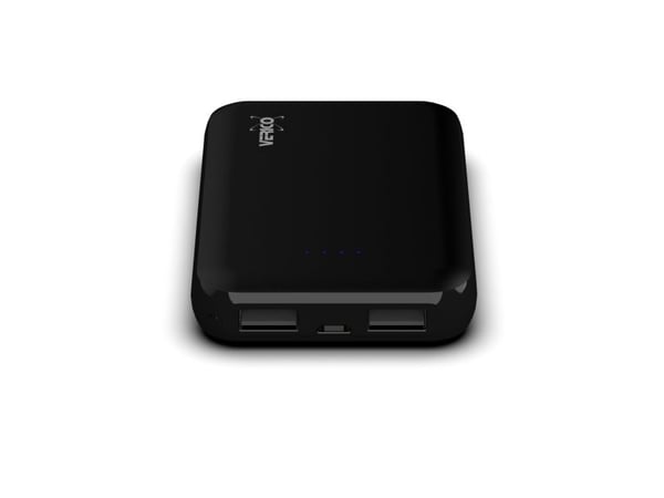 Verico Powerbank Guard, 10000 mAh, Lithium-Ion (Li-Ion), 5 V, Sort