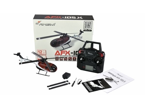 Amewi AFX-105 X, VTOL-fly (Vertical Take Off and Landing), 14 år, 350 mAh, 99 g