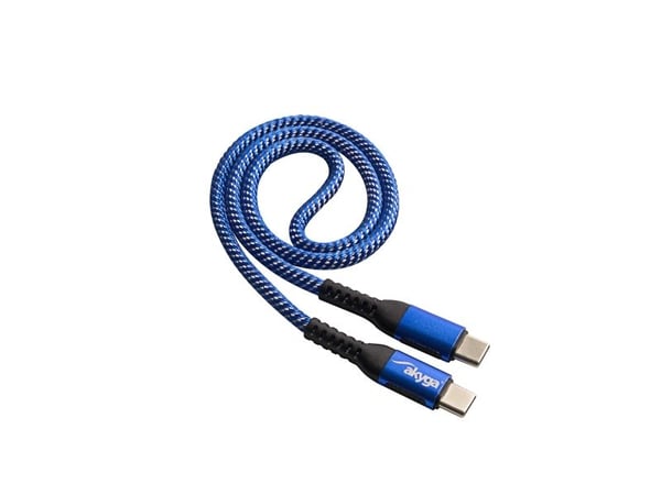 Akyga AK-USB-36, 0,5 m, USB C, USB C, USB 2.0, Sininen