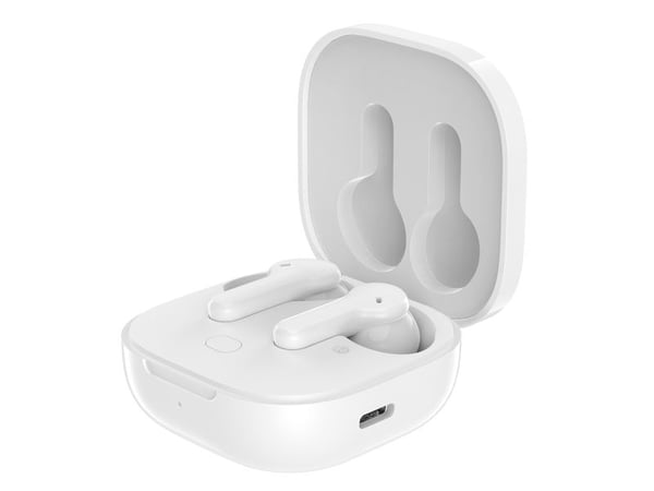 Boompods bassline COMPACT, Trådløs, Musikk/hver dag, Hodesett, Hvit