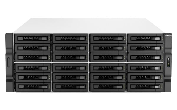 QNAP TS-H3087XU-RP, NAS, Teline ( 4U ), Intel Xeon E, E-2378, Musta, Valkoinen