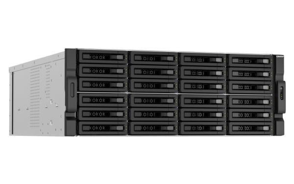 QNAP TS-H3087XU-RP, NAS, Teline ( 4U ), Intel Xeon E, E-2378, Musta, Valkoinen