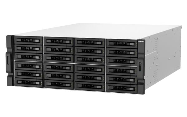 QNAP TS-H3087XU-RP, NAS, Teline ( 4U ), Intel Xeon E, E-2378, Musta, Valkoinen