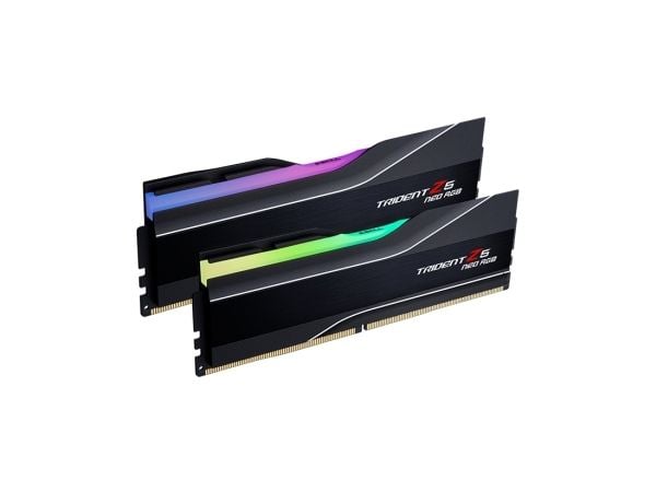 G.Skill Trident Z5 Neo RGB - DDR5 - sett - 32 GB: 2 x 16 GB - DIMM 288-pin - 3000 MT/s / PC5-48000 - CL32 - 1.35 V - ikke-bufret - ikke-ECC - matt ...