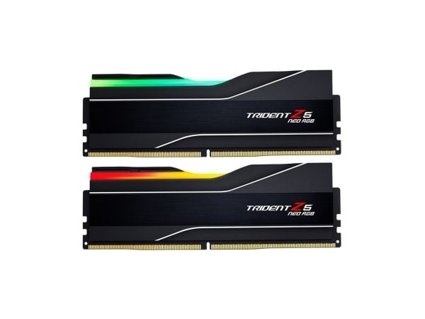 G.Skill Trident Z5 Neo RGB - DDR5 - sett - 32 GB: 2 x 16 GB - DIMM 288-pin - 3000 MT/s / PC5-48000 - CL32 - 1.35 V - ikke-bufret - ikke-ECC - matt ...