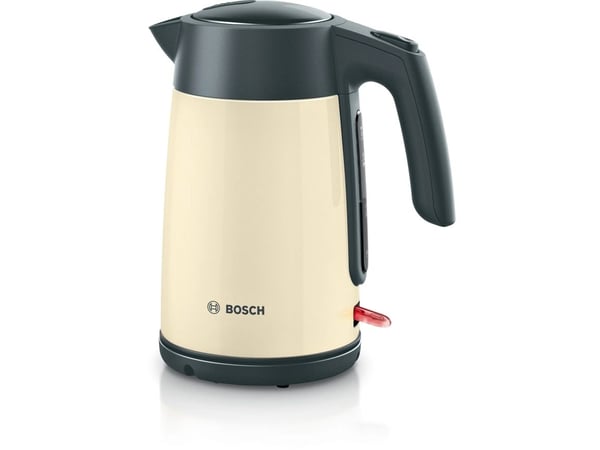 Bosch TWK7L467, 1,7 L, 2400 W, Champagne, Rustfritt stål, Vannmåler, Overopphetingsbeskyttelse