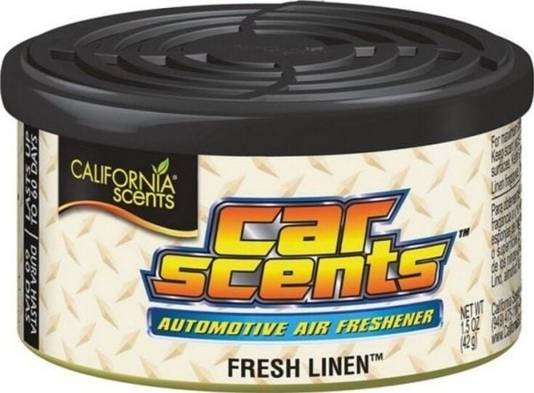 California Scents Odświeżacz powietrza do samochodu California Scents Fresh Linen Guma do żucia