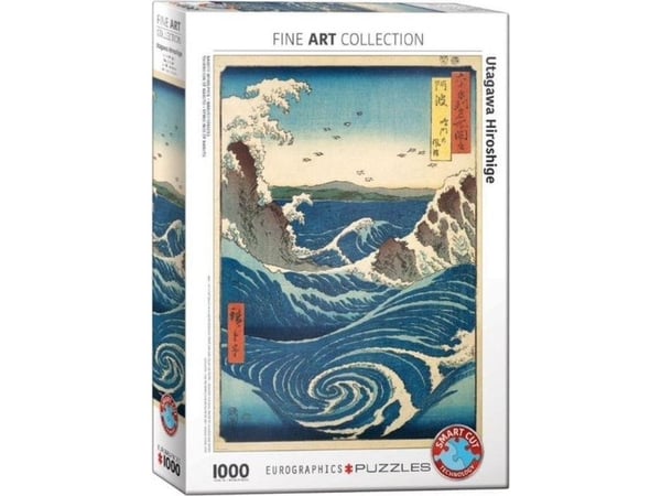 Eurographics Puzzle 1000 Naruto Whirlpool, Hiroshige Utagawa