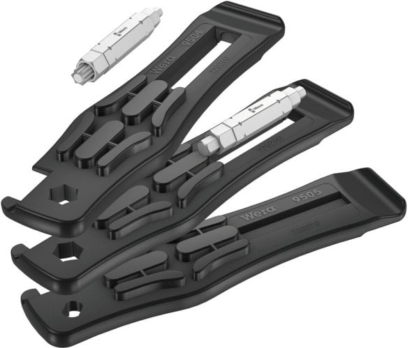 Wera Bicycle Set 15 - Tire jack set - 5 deler - 1/4" - 10 N·m