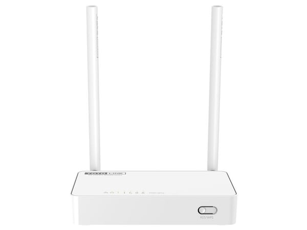 TOTOLINK N350RT, Wi-Fi 4 (802.11n), Enkeltbånd (2.4 GHz), Ethernet/bredbåndsforbindelse, Hvit, Frittstående router