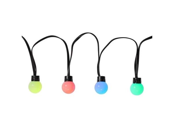 Nedis SmartLife - Dekorasjonslampe - LED - 5.65 W - klasse G - RGB-lys - rund - for P/N: PEBX01OG, PESTD01OG