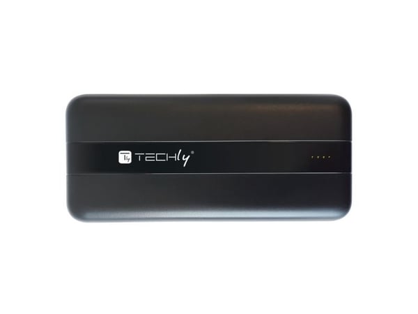 Techly I-CHARGE-2000020W, 20000 mAh, Lithium Polymer (LiPo), 20 W, Sort