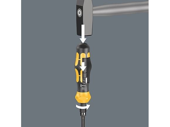 Wera Kraftform Compact 900 Imperial Set 1 Bit ruuvimeisseli 1/4