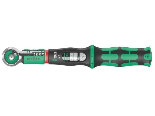 Wera 05075800001, klikkmomentnøkkel, Nm, mekanisk, 1/4", 2 - 12 Nm, stål