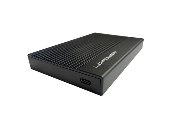 LC-POWER USB3.2 C-hus for 2,5" SSD for en 2,5" HDD/SSD, USB3.2 Gen 2x1