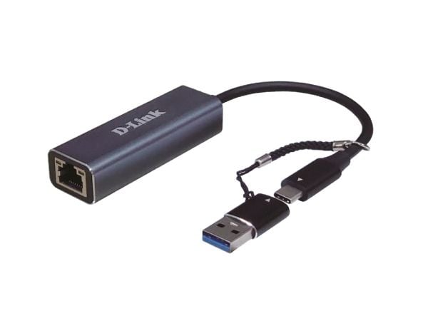 D-Link DUB-2315 - Nettverksadapter - USB-C / Thunderbolt 3 - 2.5GBase-T x 1