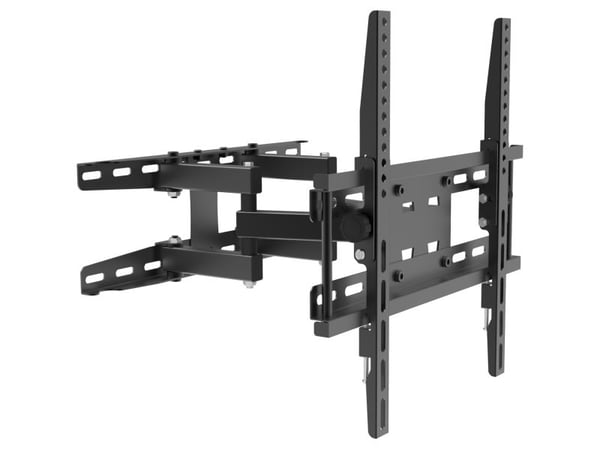 Montis Uchwyt TV "Mont Blanc" MT012 26-60" 45kg, 152,4 cm (60"), 75 x 75 mm, 400 x 400 mm, -12 - 0°, Stål, Sort