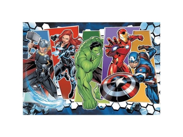 Trefl The Avengers Invincible, 60 stykker, Tegneserier, 4 år