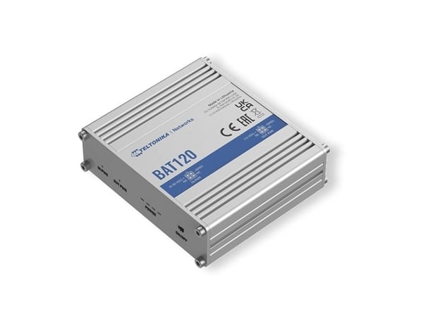 Teltonika - Strømforsyning (DIN-skinnemonterbar / ekstern) - DC 9 - 30 V - 22 watt - 2 x batteri - litiumion - 17 Wh