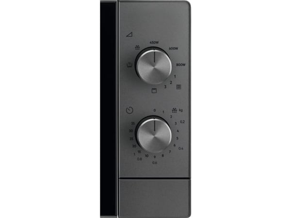 Electrolux EMZ421MMTI, Benkeplate, Grill mikrobølge, 21 l, 800 W, Knapper, Rotasjon, Agave, Titan