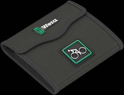 Wera Bicycle Set 8 - Pipenøkkelsett - 7 deler - 3/8" - inn folding bag