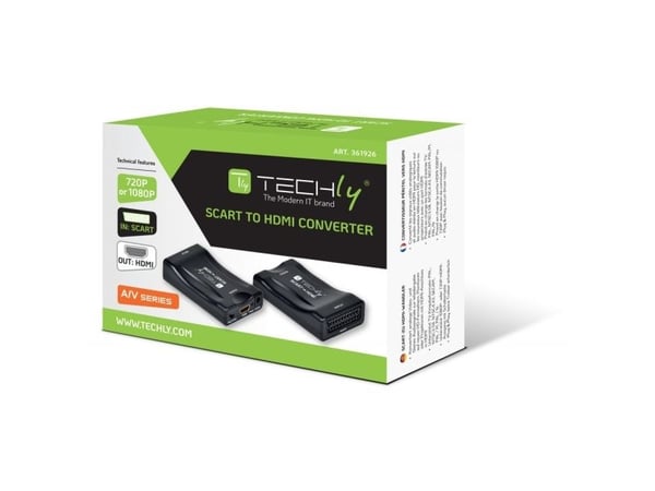 TECHly IDATA SCART-HDMI3 - SCART to HDMI video converter / scaler