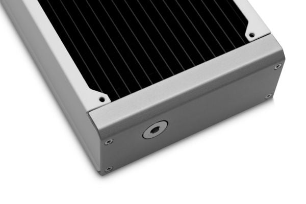 EK Water Blocks 3831109839492, Radiator, Messing, Kopper, Rustfritt stål, Hvit, 1/4", 1 stang, 130 mm