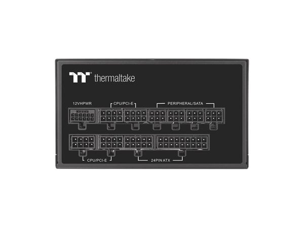 Thermaltake ToughPower GF3 - Strømforsyning (intern) - 80 PLUS Gold - aktiv PFC