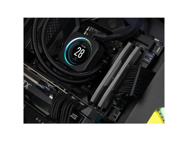 CORSAIR Vengeance - DDR5 - sett - 64 GB: 2 x 32 GB - DIMM 288-pin - 5200 MHz / PC5-41600 - CL40 - 1.25 V - kjølig grå