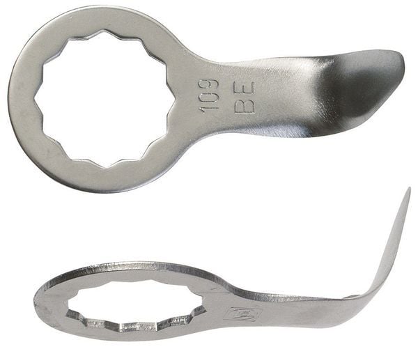 FEIN 63903109018, Bladuppsättning, Metall, Stål, Cordless MULTIMASTER AMM 700 1.7 Q AS Cordless MULTIMASTER AMM 700 1.7 Q Autoglas AS, 75 mm, 2 styck