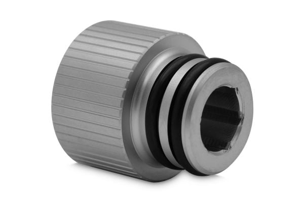 EK-Quantum Torque Push-In Adapter M 14 - Satin Titanium, Verbindung