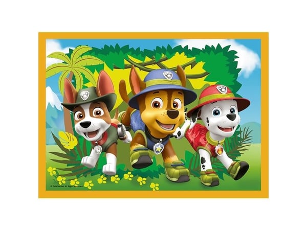 Trefl Holiday Paw Patrol, 35 stykker, Tegneserier, 4 år
