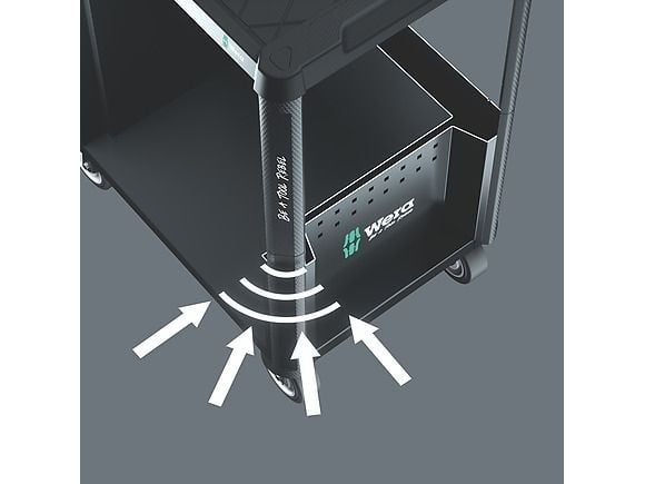 Wera 9700 Tool Rebel verkstedvogn 1