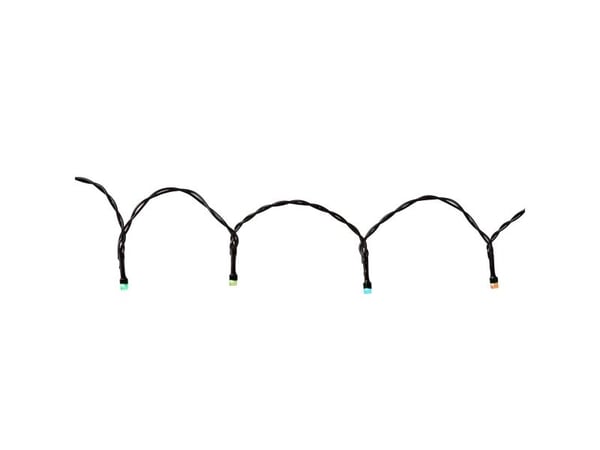 Nedis SmartLife - Kjedelys - LED - 6 LED/m - 5,7 W - Klasse G - RGB-lys - tre - svart - for P/N: PEBX01OG, PESTD01OG