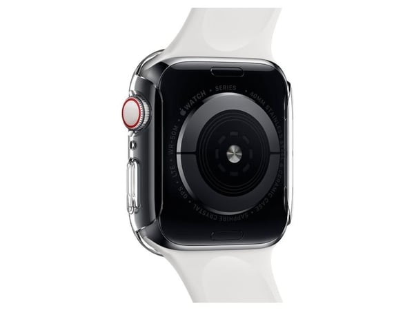 Spigen Thin Fit, Kotelo, Älykello, Läpinäkyvä, Apple, Apple Watch Series SE 2 / SE / 6 / 5 / 4 (40mm), Polykarbonaatti (PC)