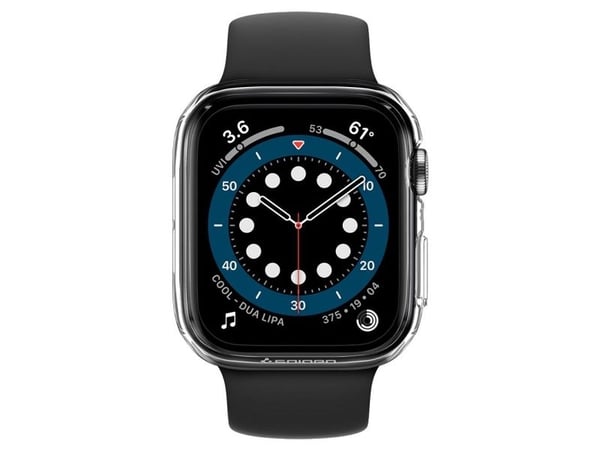 Spigen Thin Fit, Kotelo, Älykello, Läpinäkyvä, Apple, Apple Watch Series SE 2 / SE / 6 / 5 / 4 (40mm), Polykarbonaatti (PC)