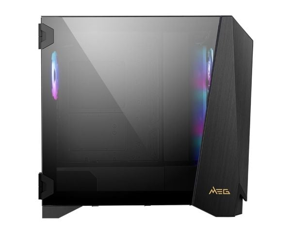 MSI MEG PROSPECT 700R - Mid tower - utvidet ATX (E-ATX) - sidepanel med vindu (herdet glass) - ingen strømforsyning (ATX) - USB/Audio/Mic