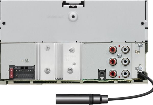 Kenwood DPX - Vogn - digitalmottaker - i instrumentbordet - Enkelt-DIN - 41 Watts x 4