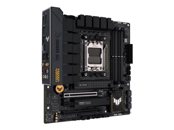 ASUS TUF Gaming B650M-Plus WIFI - Hovedkort - micro ATX - Socket AM5 - AMD B650 Chipset - USB-C 3.2 Gen 2x2, USB 3.1 Gen 2, USB 3.2 Gen 2, USB-C 3....