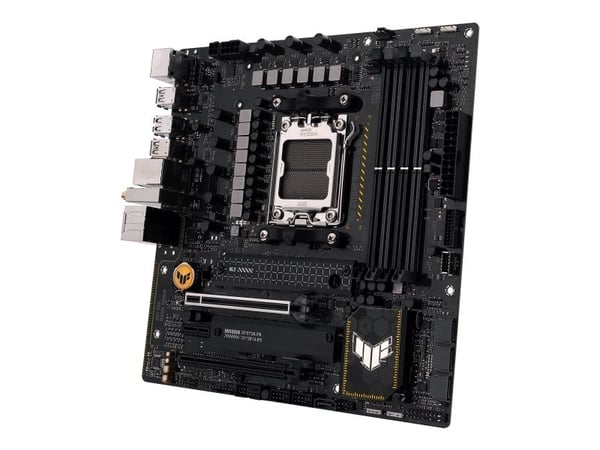ASUS TUF Gaming B650M-Plus WIFI - Hovedkort - micro ATX - Socket AM5 - AMD B650 Chipset - USB-C 3.2 Gen 2x2, USB 3.1 Gen 2, USB 3.2 Gen 2, USB-C 3....