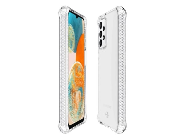 ITSKINS SPECTRUM R Clear - Baksidedeksel for mobiltelefon - gjennomsiktig - for Samsung Galaxy A23 5G