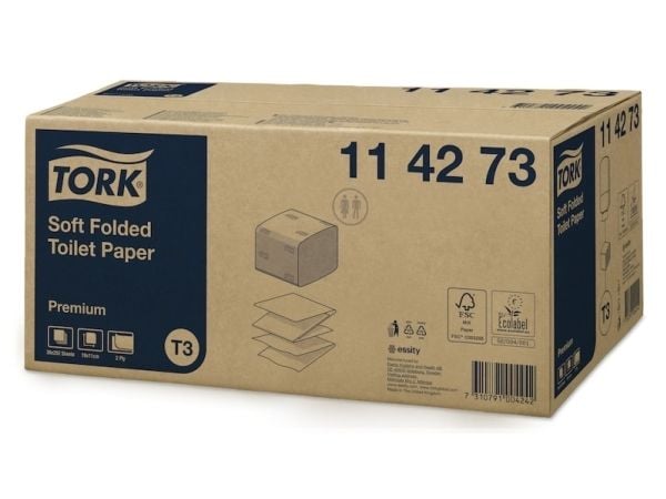 Tork 114273, 110 mm, 95 mm, 179 g, Hvit