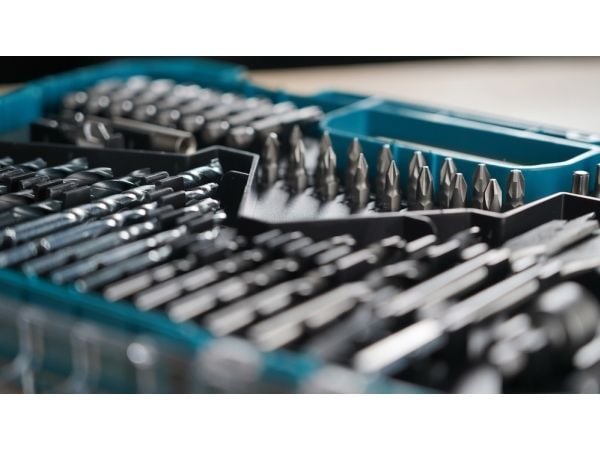 Makita - Spissett for skrutrekker - 75 deler - torx, phillips, pozidriv, hex, slot