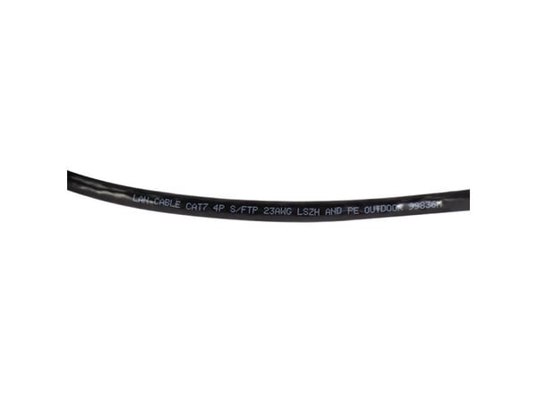 LogiLink CPV0082, 100 m, Cat7, Svart, Rosa