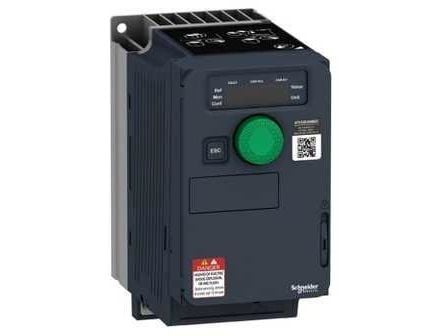 Schneider Electric ATV320U07N4C, Musta, IP20, -25 - 70 °C, 105 mm, 158 mm, 142 mm
