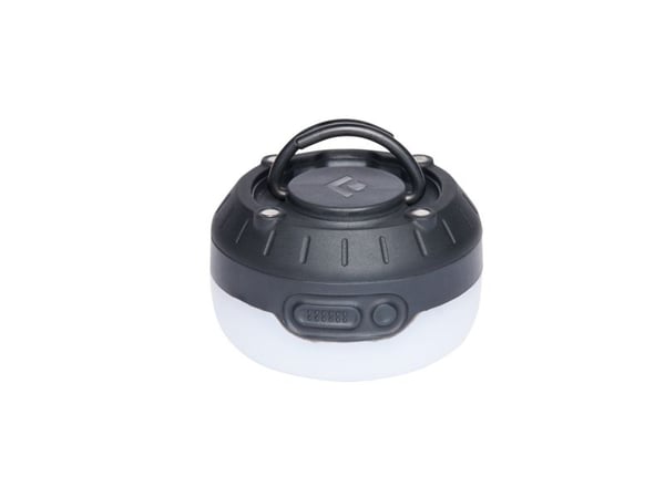 Black Diamond Moji R+ Lantern, USB powered camping lantern, Svart, Vit, Hängkrok/magnet, IPX4, 200 LM, LED