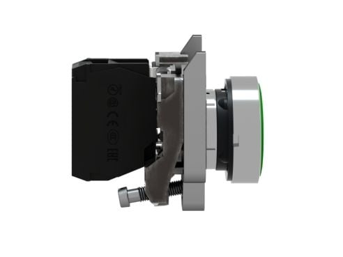 Schneider Electric XB4, Nappi, Vihreä, IP66, IK06, Luokka I, 30 mm