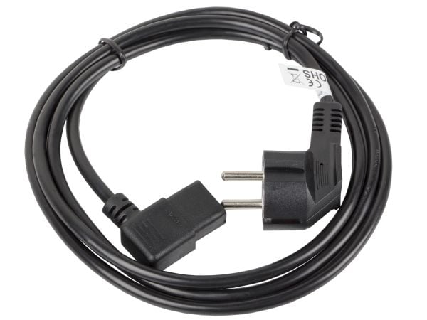 Lanberg CA-C13C-12CC-0030-BK, 3 m, CEE7/7, IEC 320